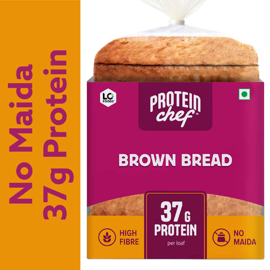 Protein Chef 37g Protein Brown Bread, No Maida No Preservatives