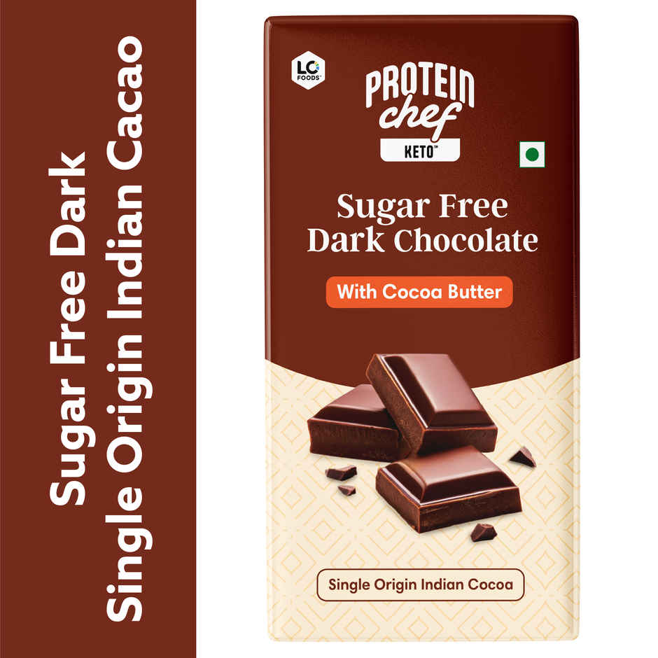 Lo Foods Keto Dark Chocolate Bar | Compound Sugar Free Chocolate