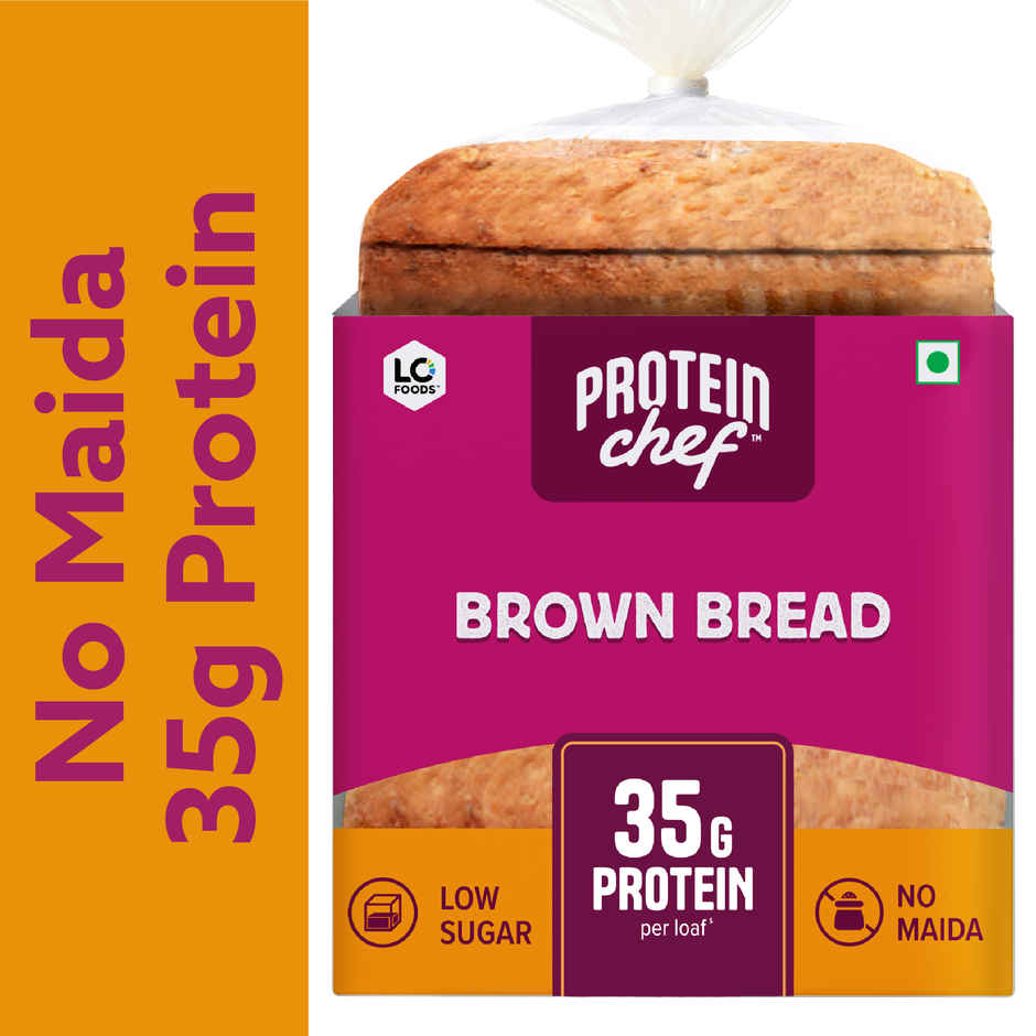 Protein Chef 35g Protein Brown Bread, No Maida No Preservatives