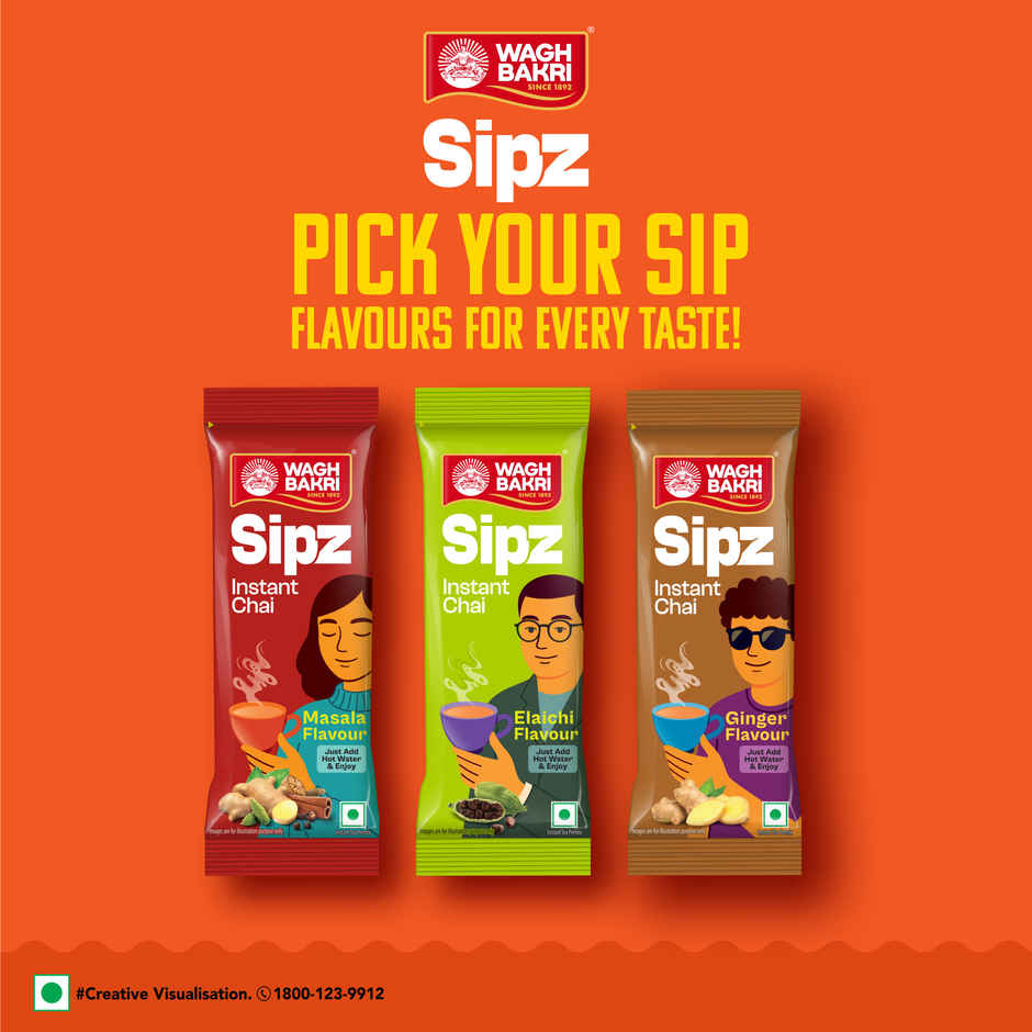 Wagh Bakri Masala Instant Tea Premix