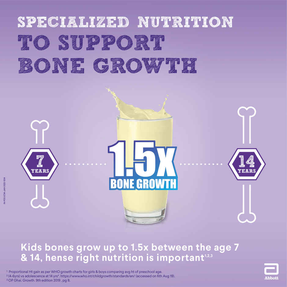 PediaSure Vanilla Drink Mix | For 7+ years Kids