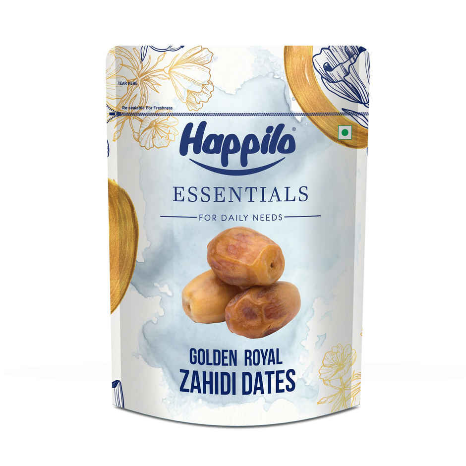 Happilo Golden Royal Zahidi Dates | No Added Sugar