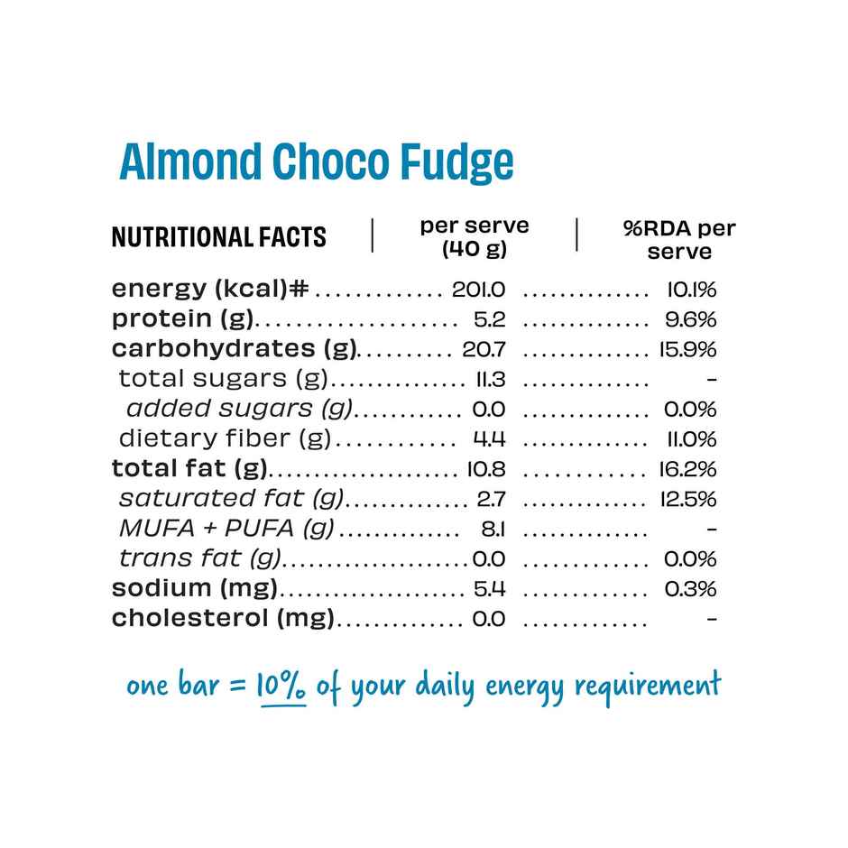 The Whole Truth Almond Choco Fudge Energy Bar