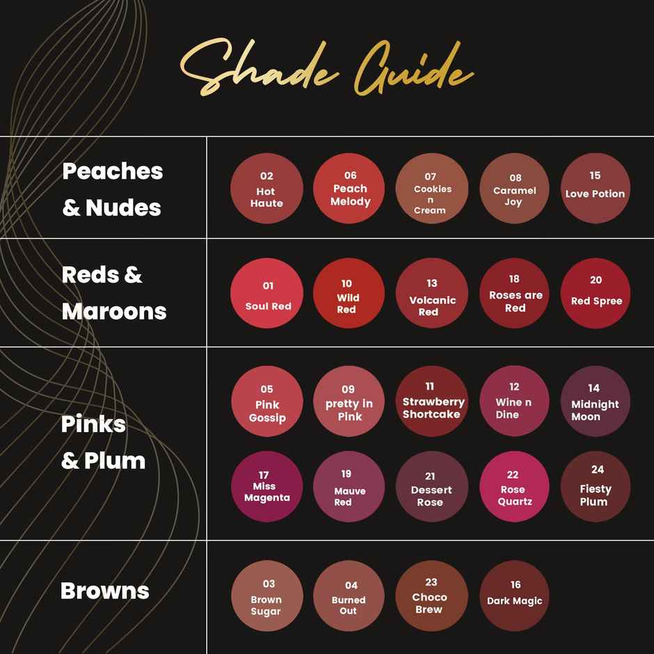MARS Cosmetics Plush Velvet Creamy Matte Lipstick For Women | 03-Ls15-Brown Sugar