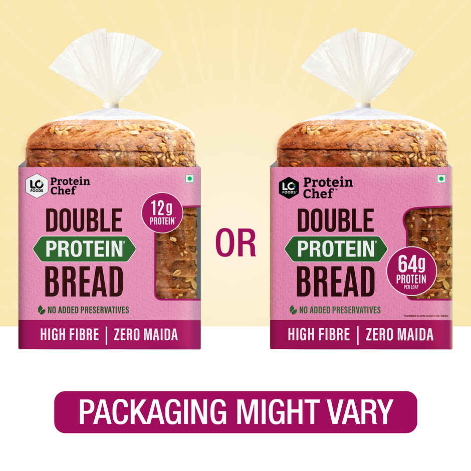 Protein Chef Double Protein Bread	 (270g) & Protein Chef Multigrain Atta (1kg) Combo