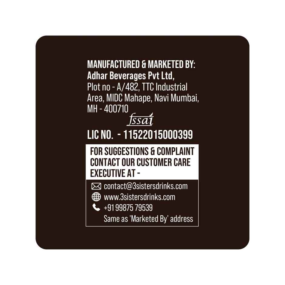 3 Sisters Ginger Non Alcoholic Beer