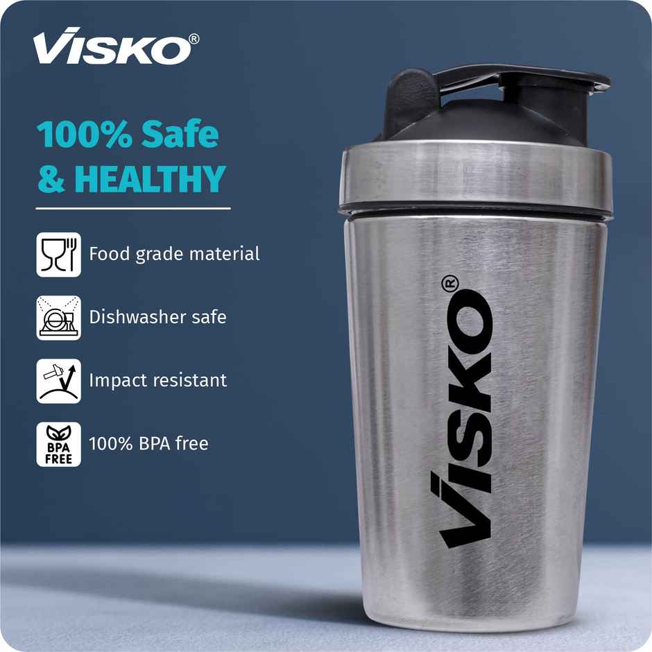 Visko Steel Shaker - 600 ml