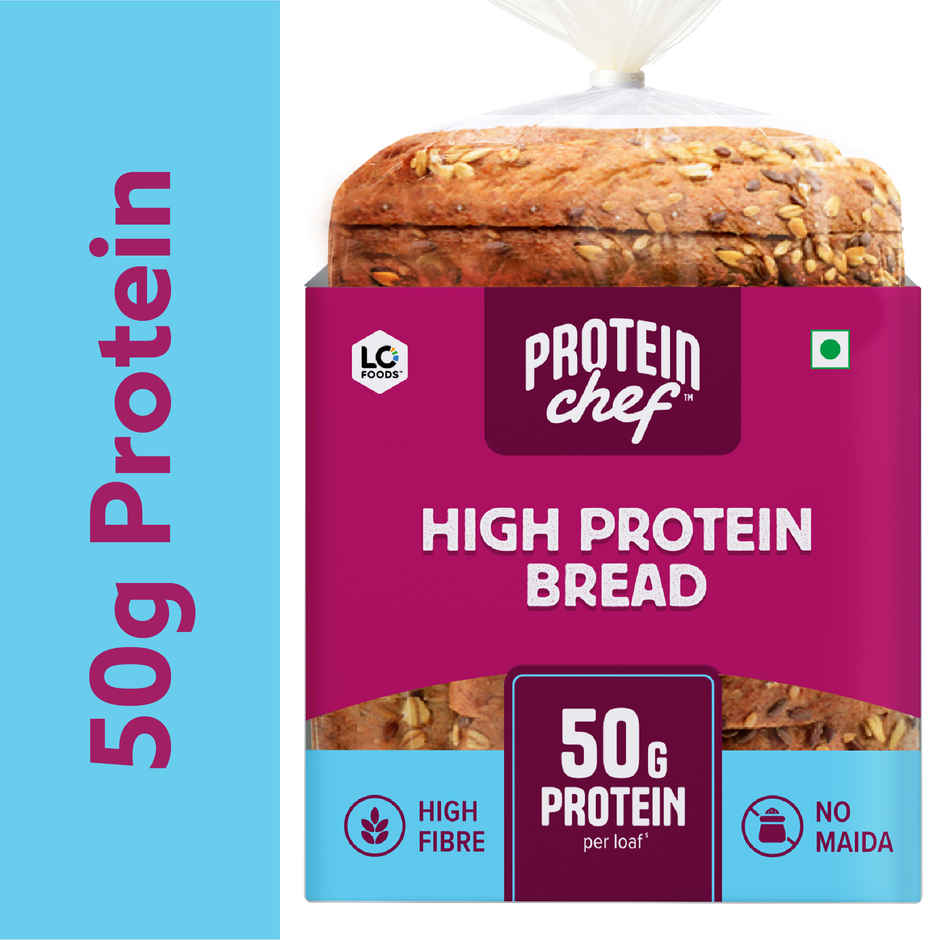 Protein Chef 50g Protein Bread | Multigrain Bread | No Maida