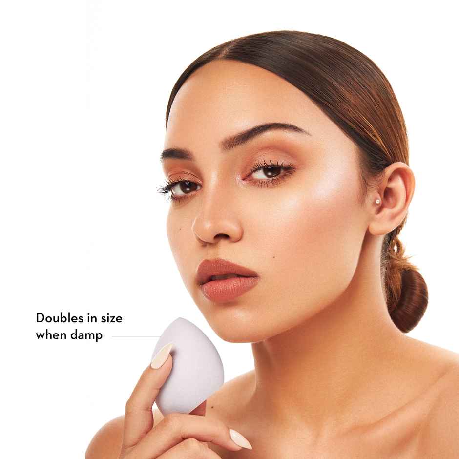 Plush Beauty Blender For Smooth Makeup Application Lilac Lush Makeup Sponge