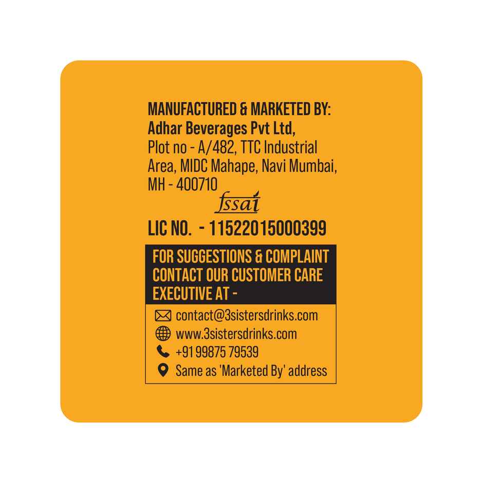 3 Sisters Malt Beer | German Lager Non Alcoholic 