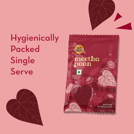 Meetha Paan, 12 Pcs | Mouth Freshener | by GO DESi