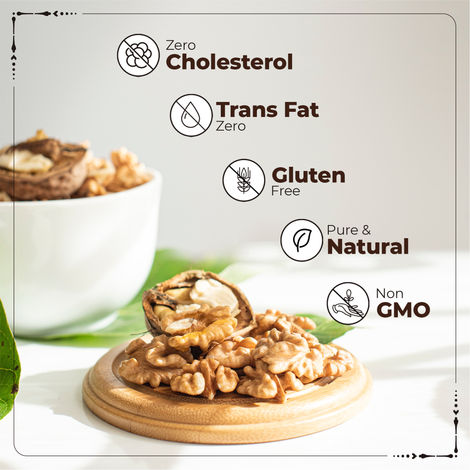 Happilo California Walnut Kernels|Akhrot Giri|Dry Fruits