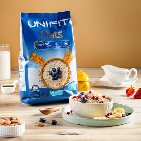 Unifit Oats | High Fiber and Protein | Healthy Breakfast Choice