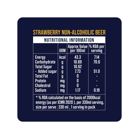 3 Sisters Strawberry Non-Alcoholic Beer