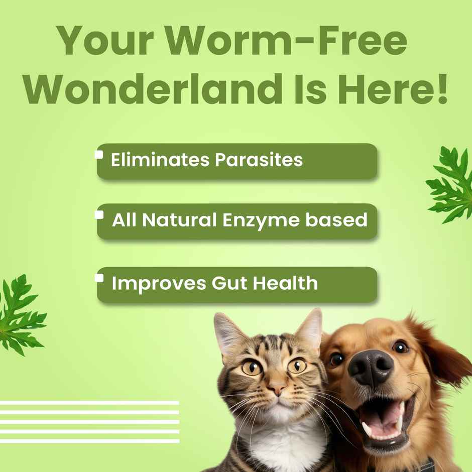 Bark Out Loud Endewor- Natural Dewormer For Dogs & Cat 10 Tablets