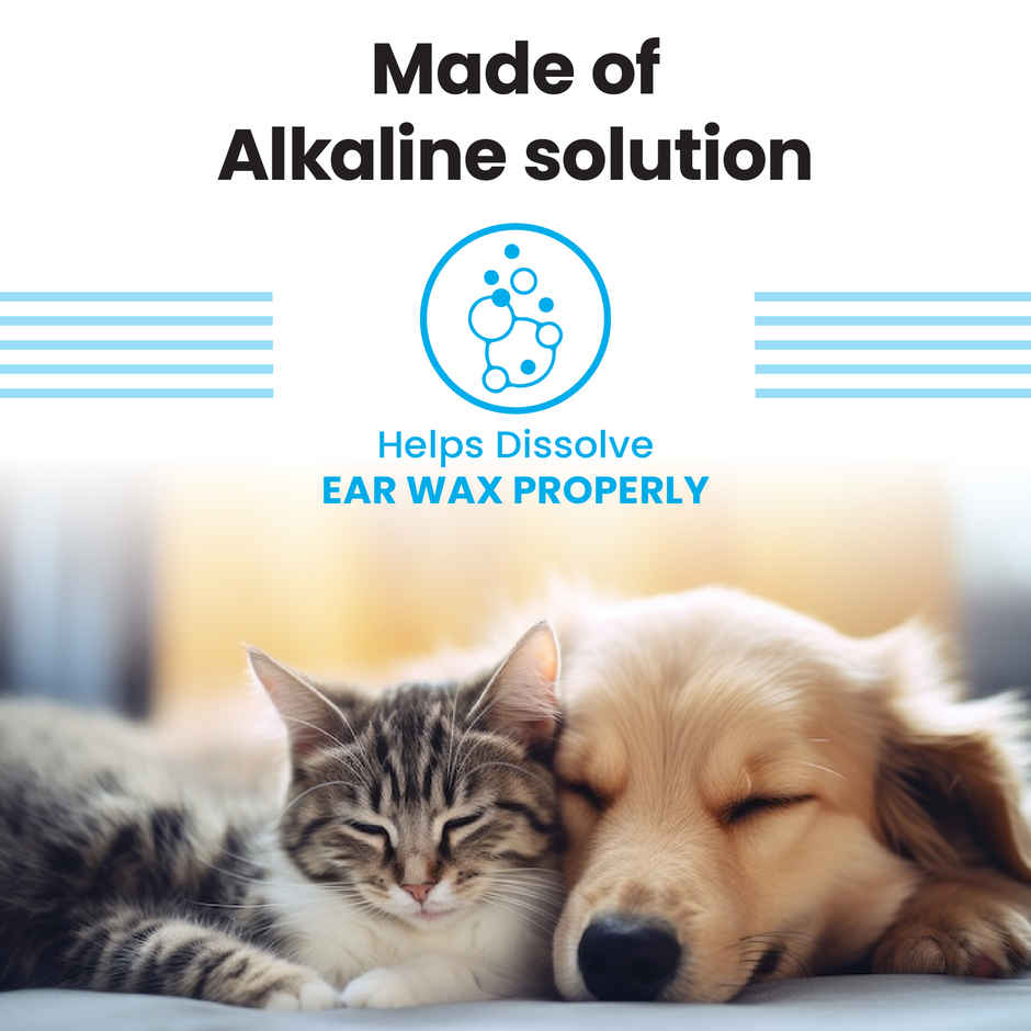 Bark Out Loud Vivaldis Clearify Pet Ear Cleaner For Dogs & Cats | Gentle Ear Cleaning Solution