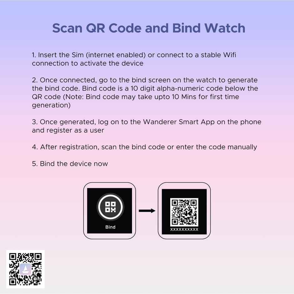 boAt Wanderer Smartwatch | 1.43" Display | Kid's Watch | 4G/WIFI Calling | In-Built GPS - Sky Blue