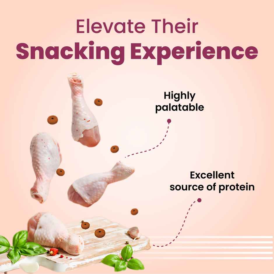 Bark Out Loud | Chicken Rings Dog Treats | Soft Chews with Prebiotics| Snacks for Dogs 100 gms