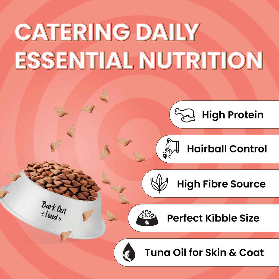 Bark Out Loud Essentials Adult Cat Dry FOOD