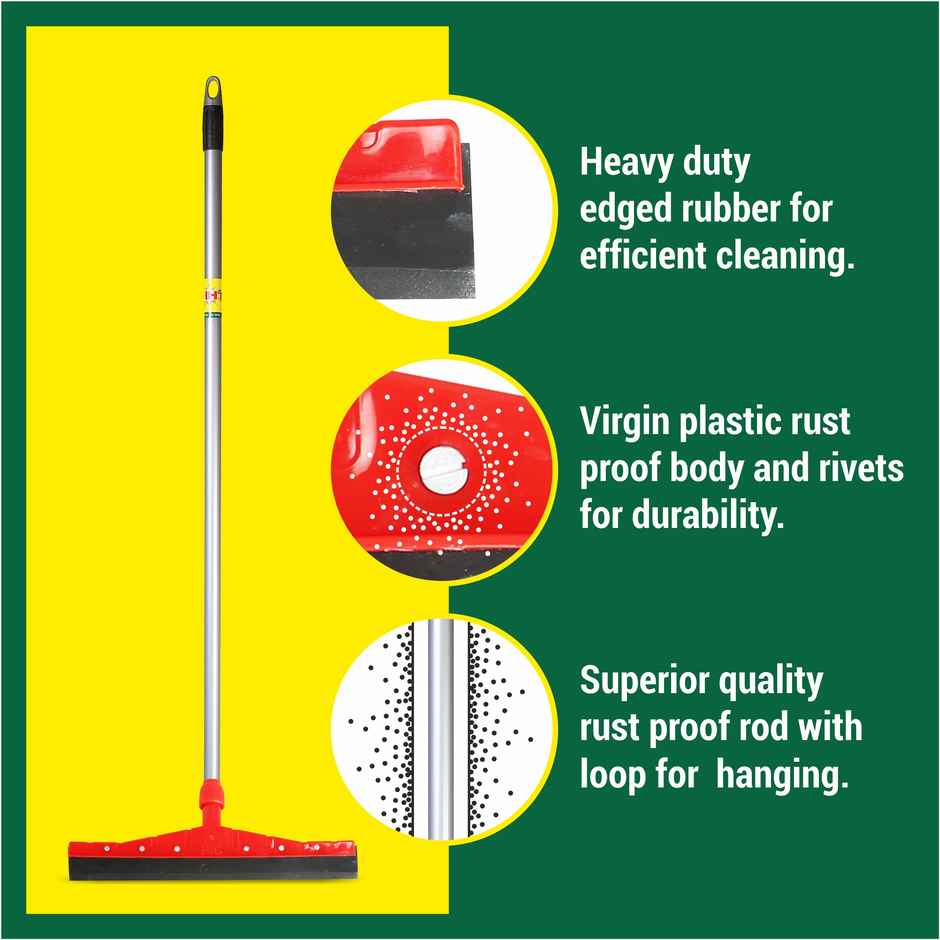 HIC Extra Heavy Duty Rubber Wiper - Assorted