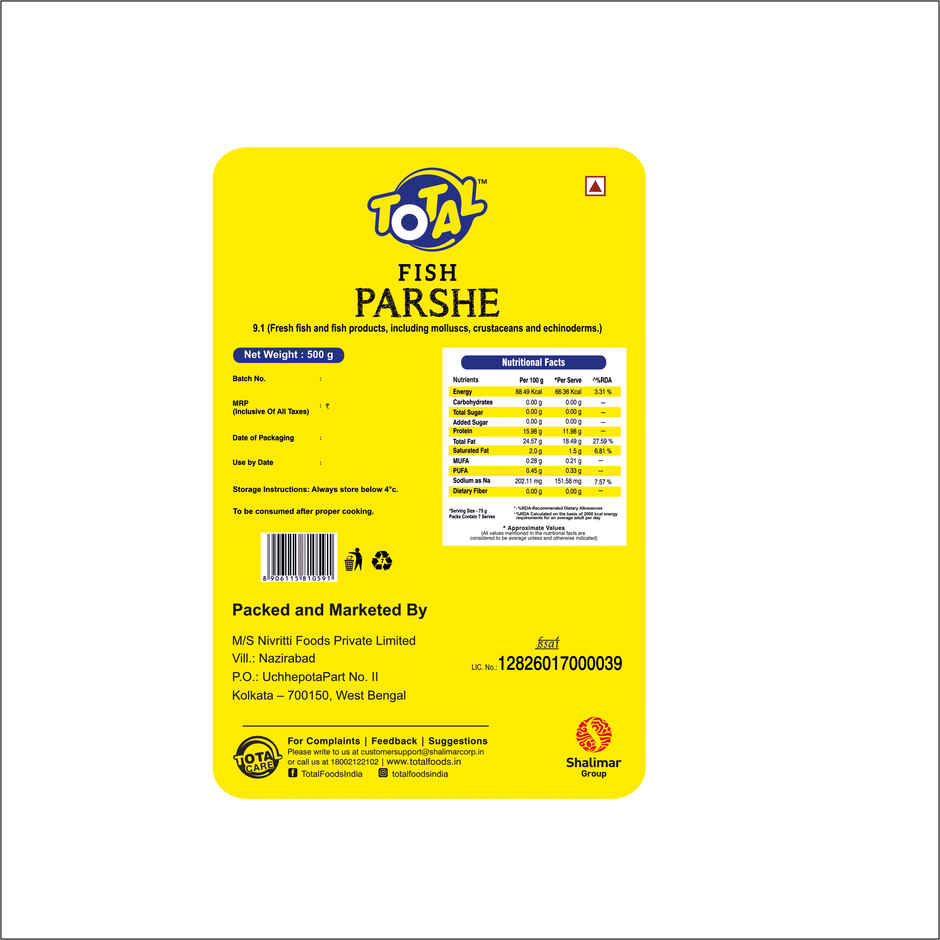 Total Parshe Fish 