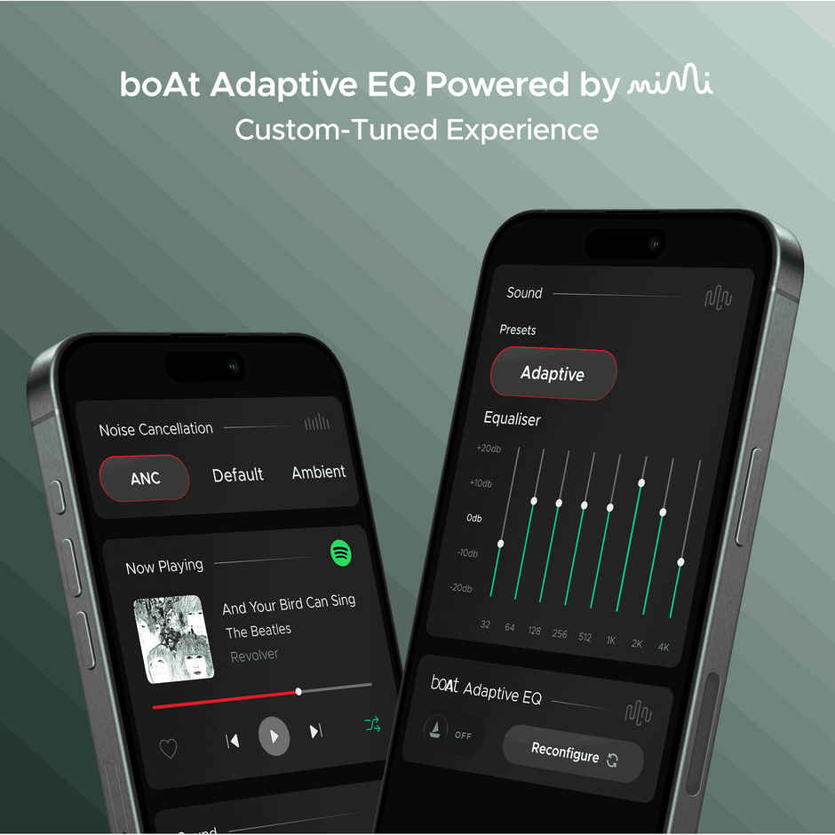 boAt Nirvana Ion With ANC(32dB) | 120Hrs Playback | Crystal Bionic Mode