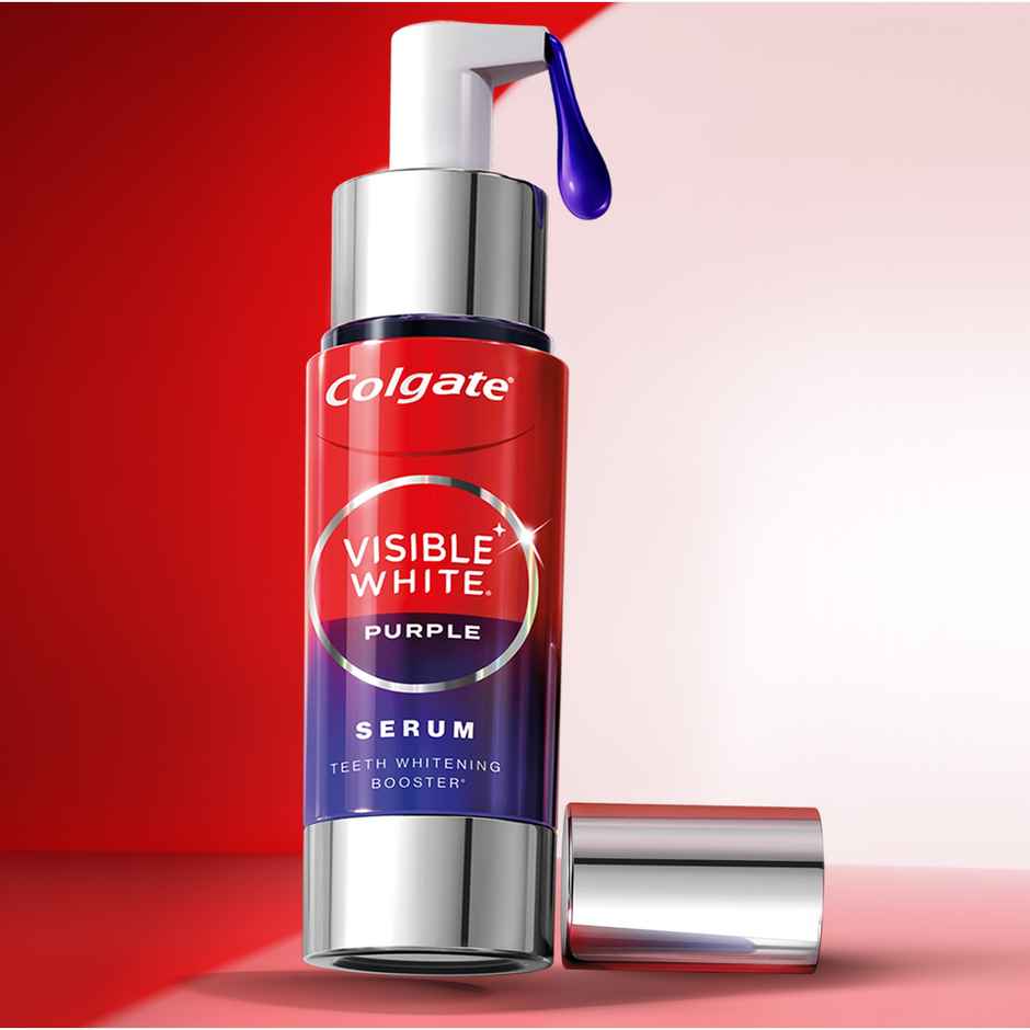 Colgate Visible White Purple Teeth Whitening Serum