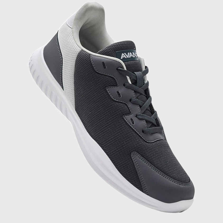 AVANT Men's Luxe Walking Shoes-D.Grey/White UK7