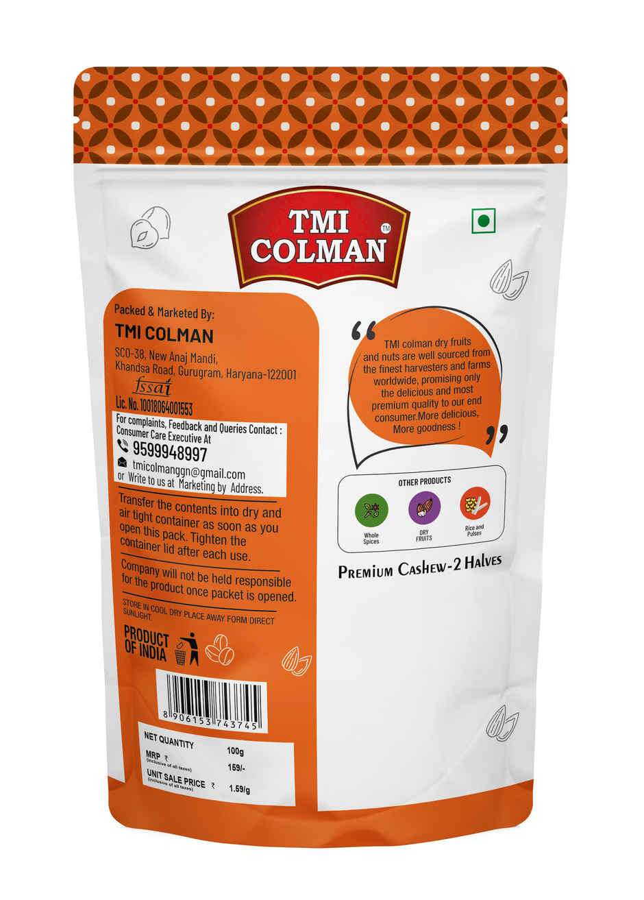 TMI COLMAN Premium Cashew - 2 Halves