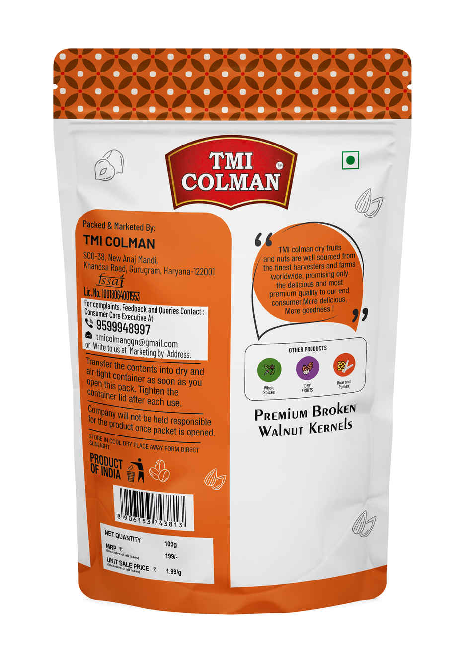 TMI COLMAN Premium Broken Walnut Kernels