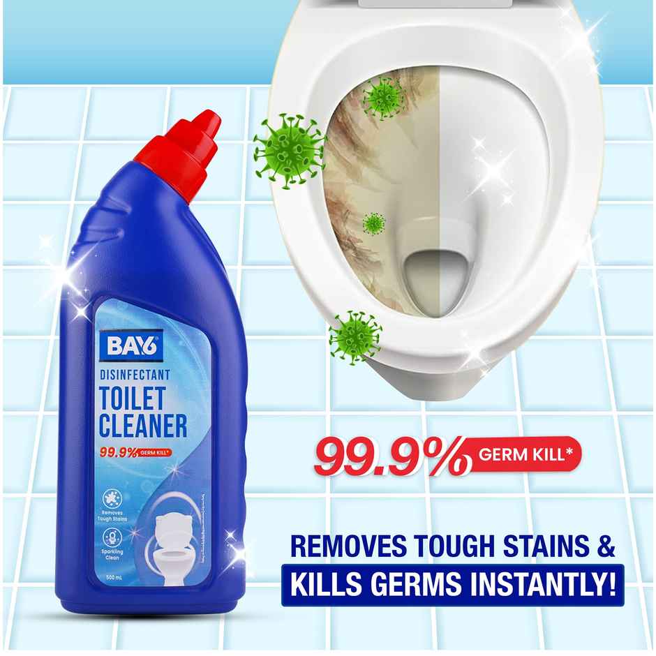 BAY6 Toilet Cleaner Sparkling Shine Disinfectant