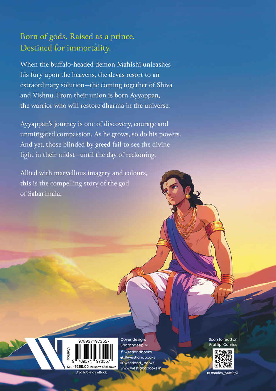 Westland Books The Story of Ayyappan Classic Indian Stories