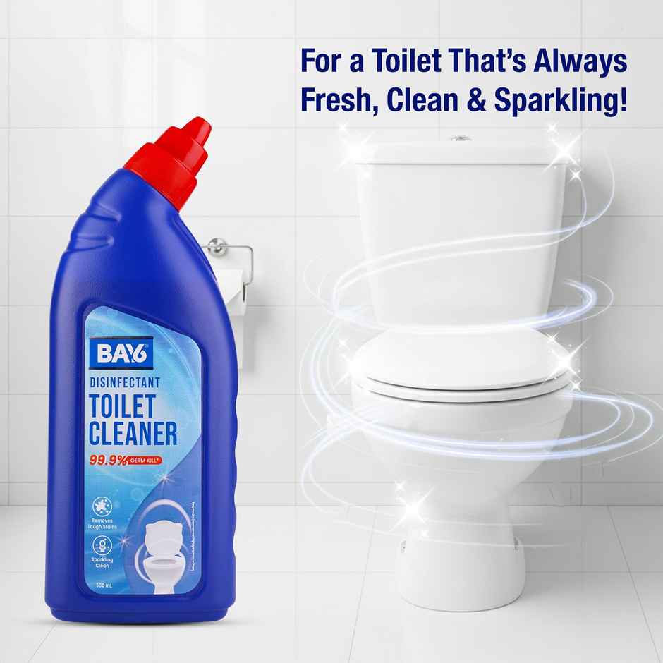 BAY6 Disinfectant Toilet Cleaner Sparkling Clean | Combo