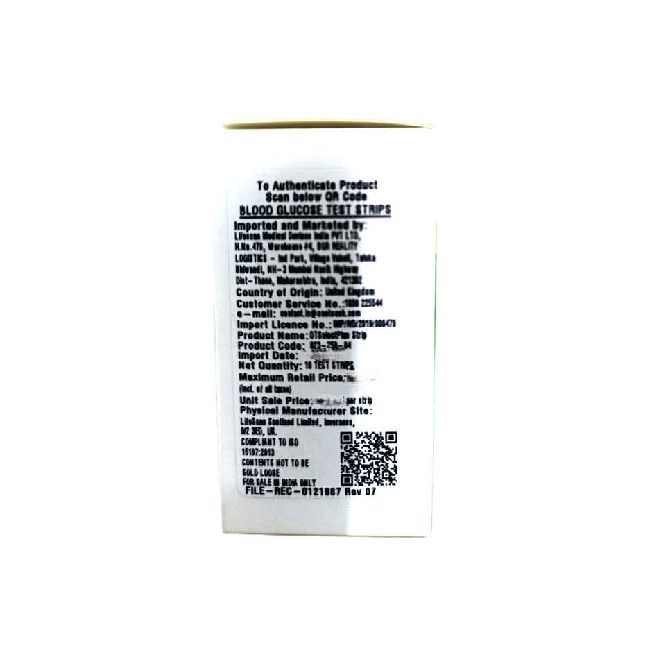 OneTouch Select Plus Test Strip