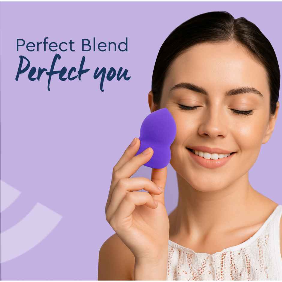 GUBB Beauty Blender Purple Pear Shaped