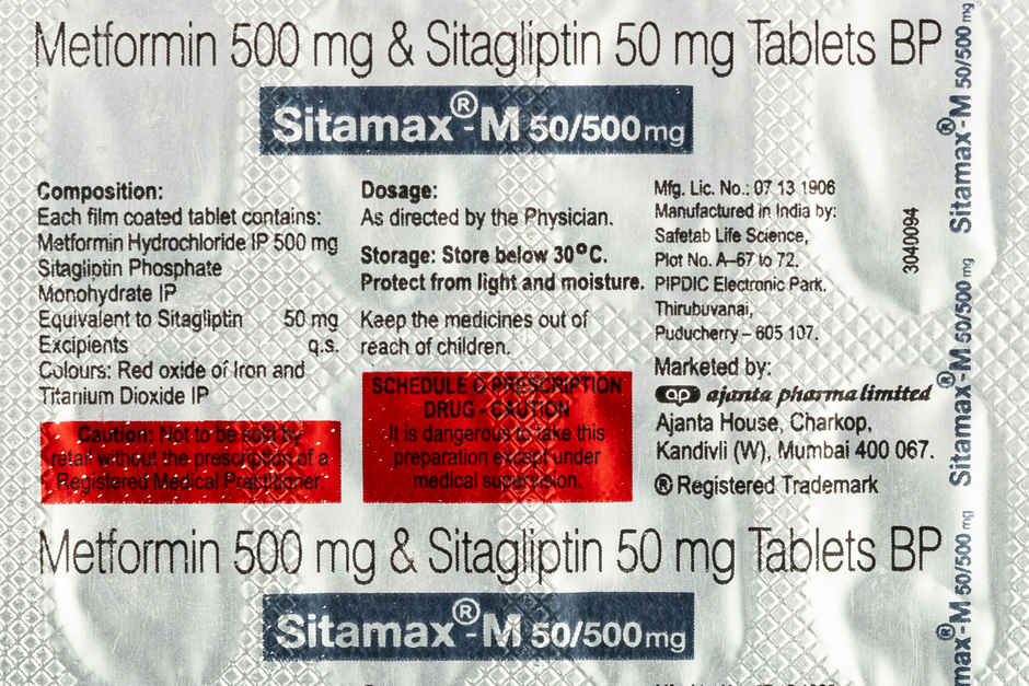 Sitamax-M 50/500mg Tablet