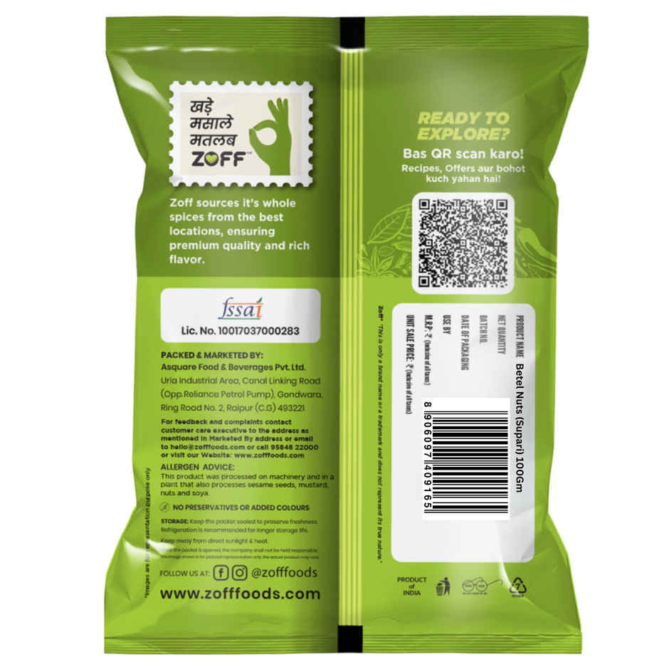 ZOFF Betel Nuts | Supari