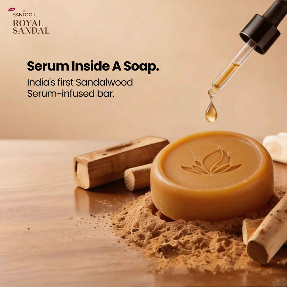 Santoor Royal Sandal - Tan Removal Soap