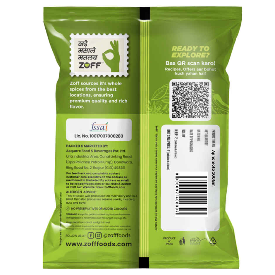 ZOFF Ajinomoto | Mono Sodium Glutamate