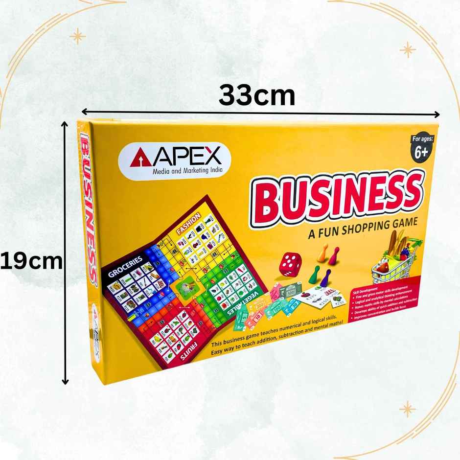 Apex Business Board Game | Shopping & Trading Game | Family Strategy Game