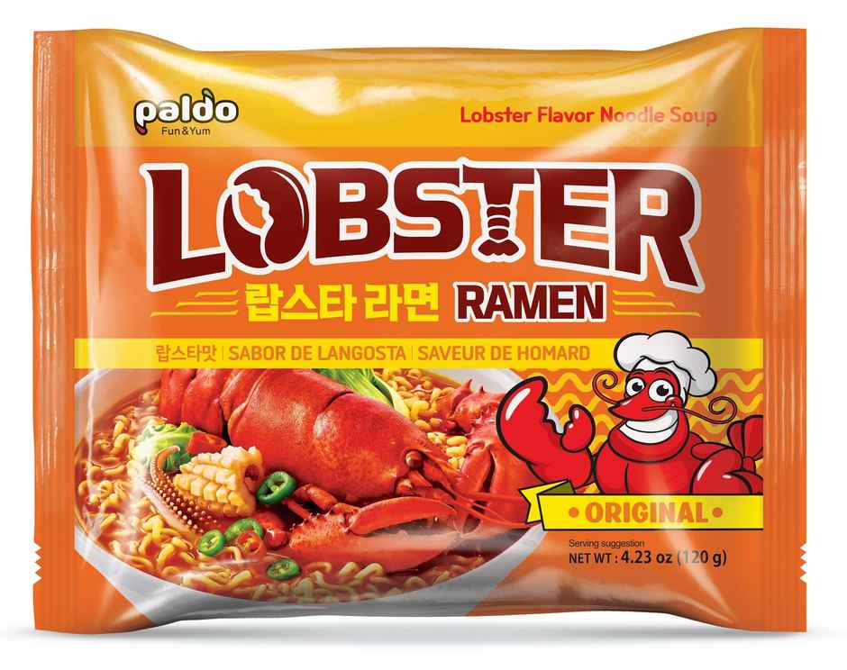 Paldo Lobster Korean Noodles Non Veg