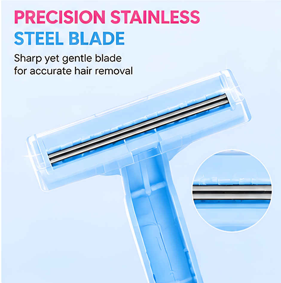 Bronson Professional Disposable Hair Removal Razor | Colour May Vary