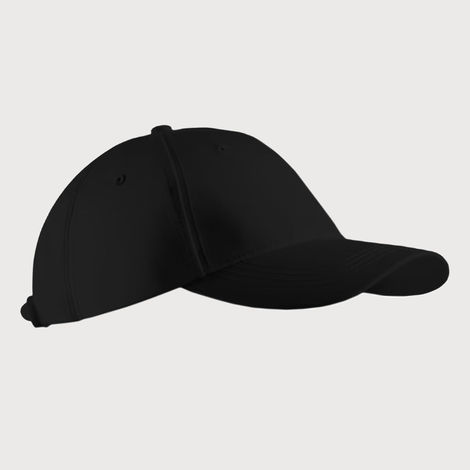 Decathon | Inesis Unisex Solid Polyester Snapback Cap | Black - One Size
