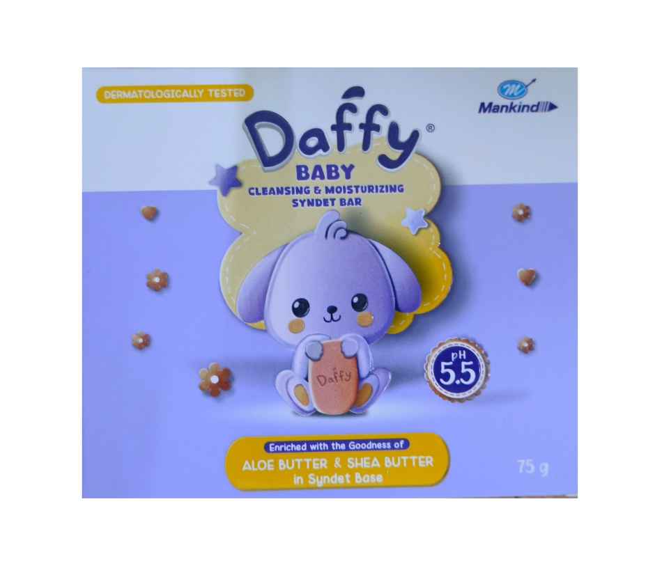 Daffy Baby Cleansing and Moisturising Syndet Bar