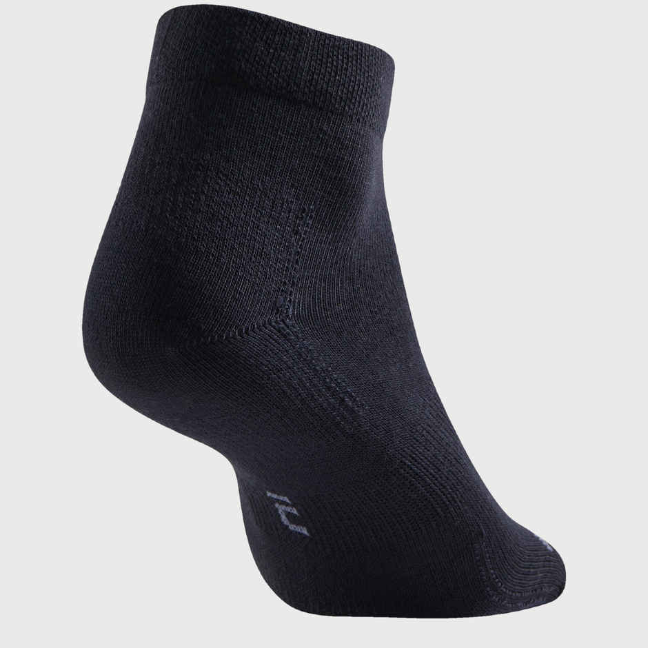 Decathlon | Artengo Women's Solid Socks | Black - UK 2.5 - 5