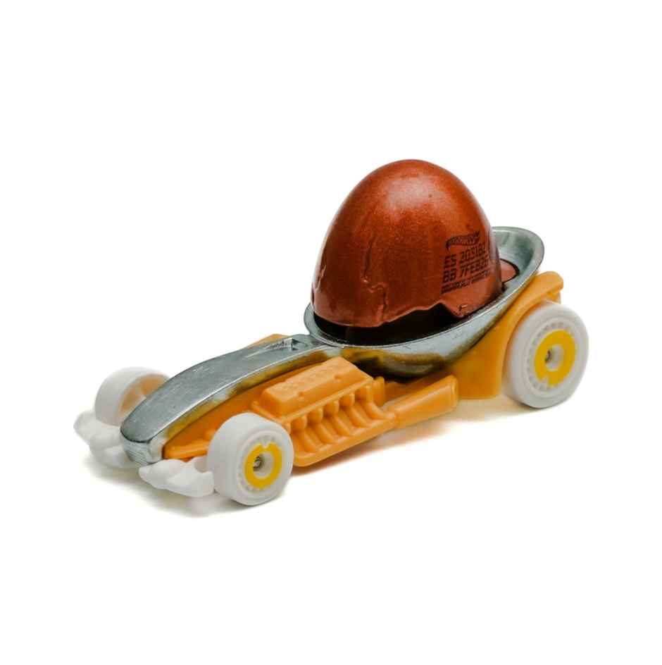 Hot Wheels Worldwide Basic Car HW EGGSHELLRACER Toy Car for Kids and Collectors