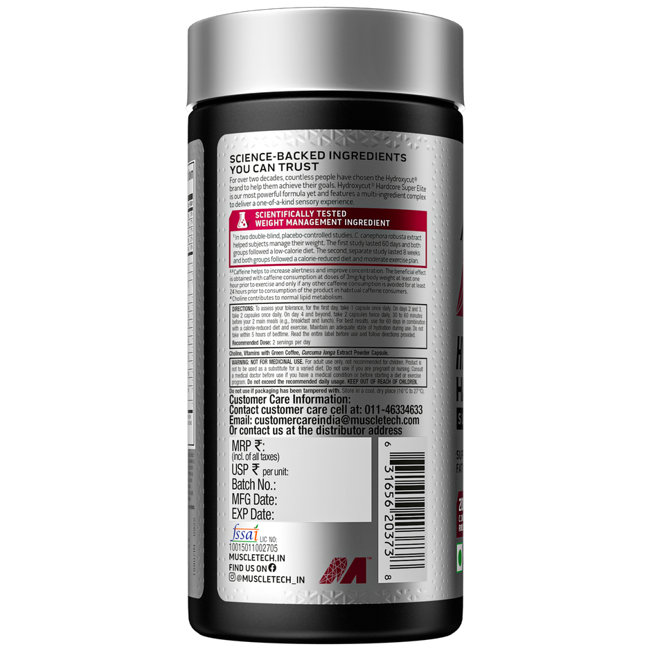 MuscleTech Hydroxycut Hardcore Super Elite