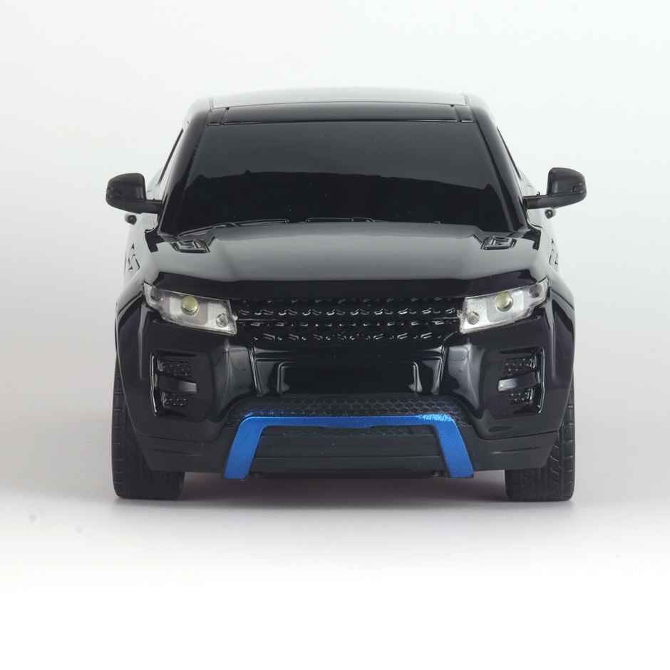 Race N Roll 1:24 Rechargeable Hi Speed Mini Remote Control Car - Rov Black & Blue Top