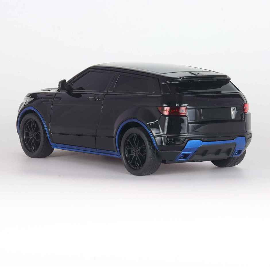 Race N Roll 1:24 Rechargeable Hi Speed Mini Remote Control Car - Rov Black & Blue Top
