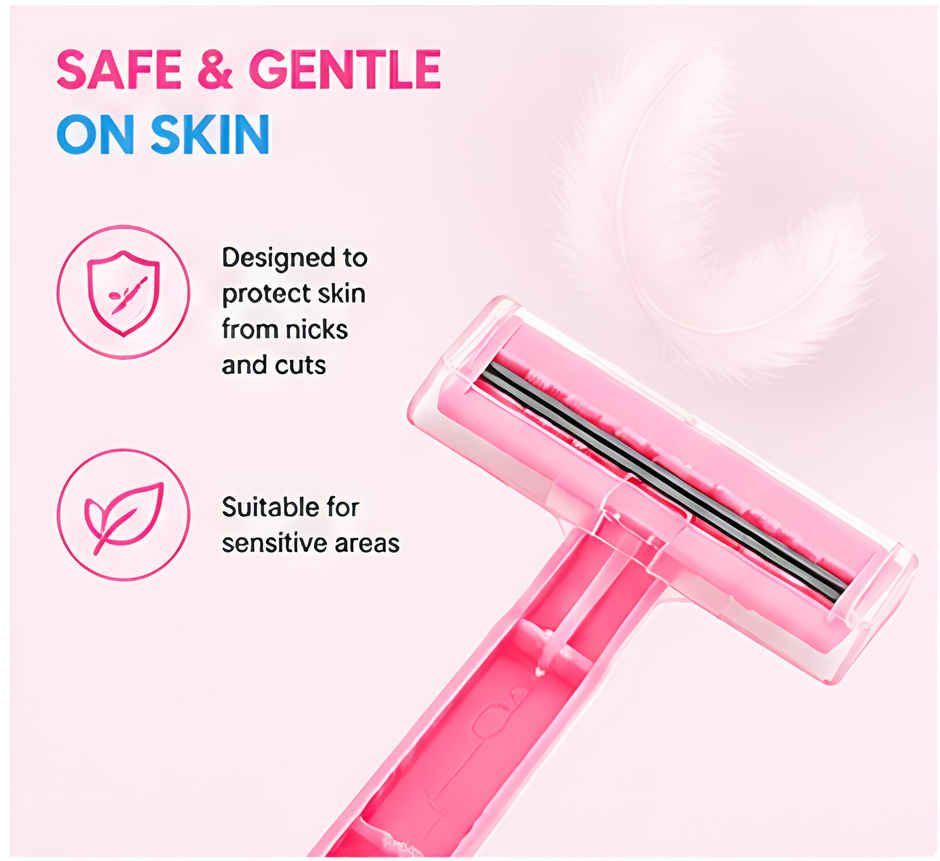 Bronson Professional Disposable Hair Removal Razor | Colour May Vary